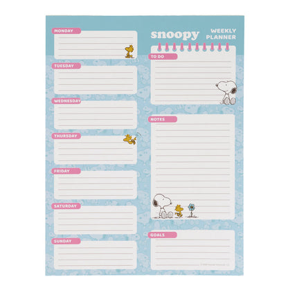 Snoopy weekly planner Nerdscape