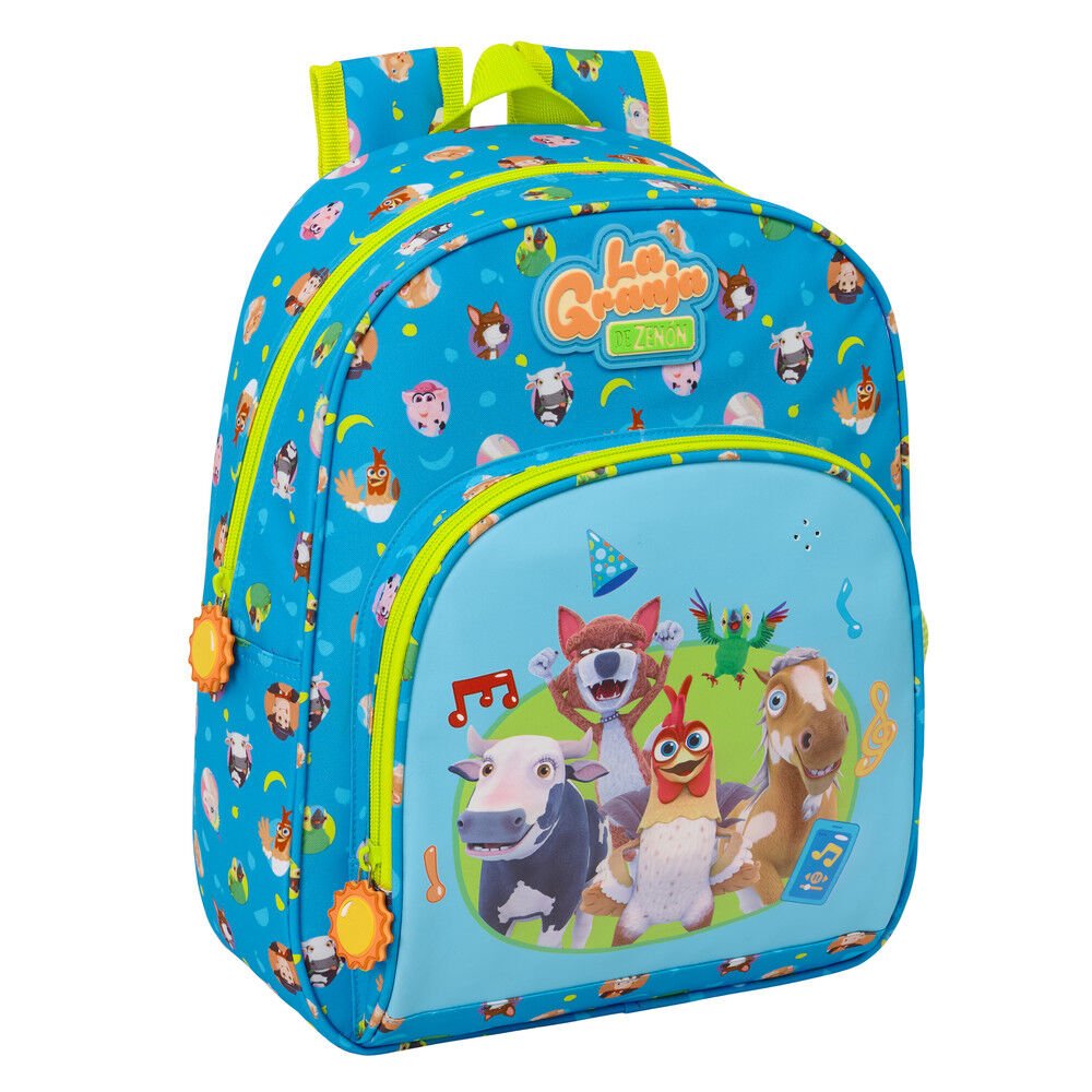 La Granja de Zenon backpack with music 34cm