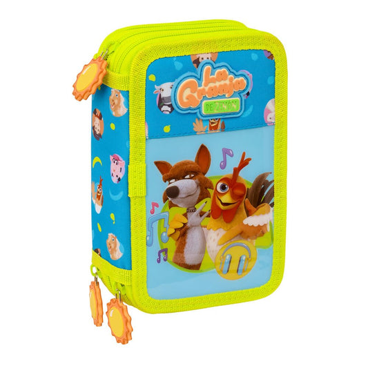 La Granja de Zenon triple pencil case 37pcs