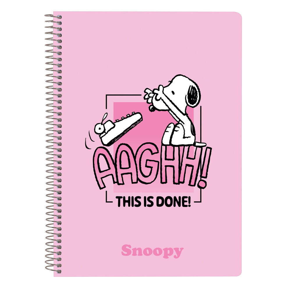 Snoopy A5 notebook Nerdscape
