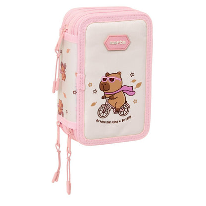 Capybara triple pencil case 37pcs