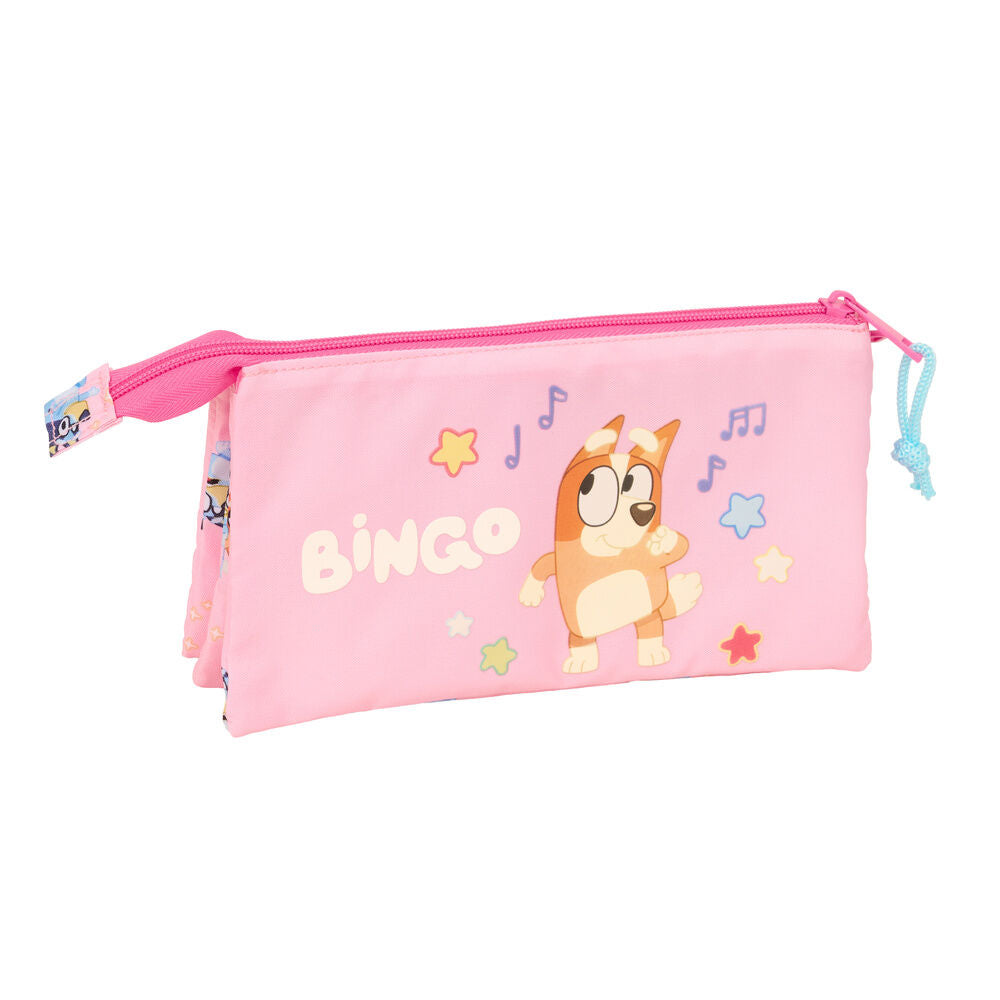 Bluey Dance triple pencil case