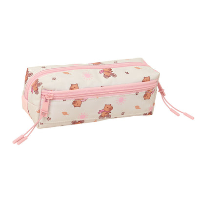 Capybara triple pencil case