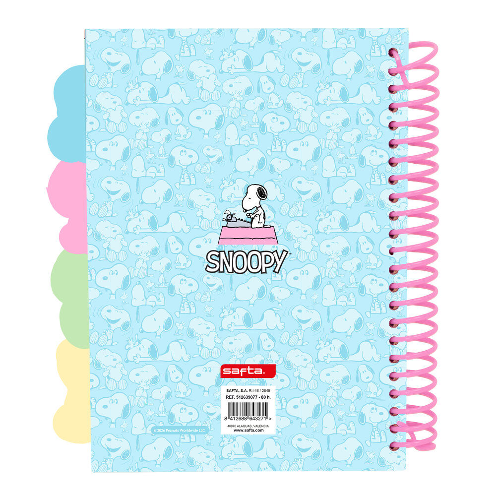 Snoopy A5 notebook Nerdscape