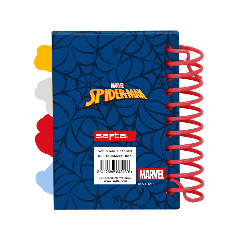 Marvel Spiderman A7 notebook Nerdscape
