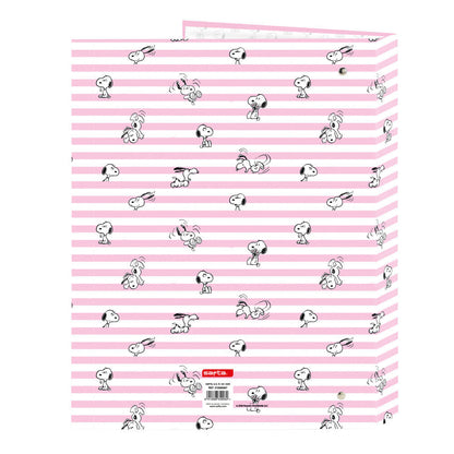 Snoopy A4 cardboard 4 rings binder Nerdscape