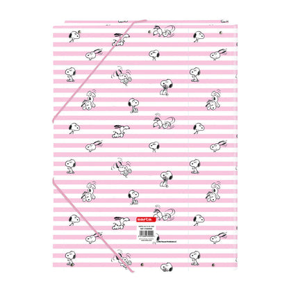 Snoopy A4 cardboard binder with flaps Nerdscape