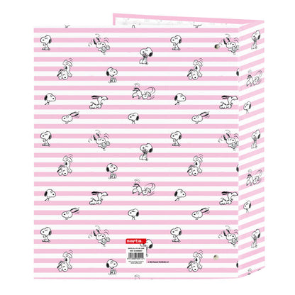 Snoopy A4 cardboard 4 rings binder Nerdscape