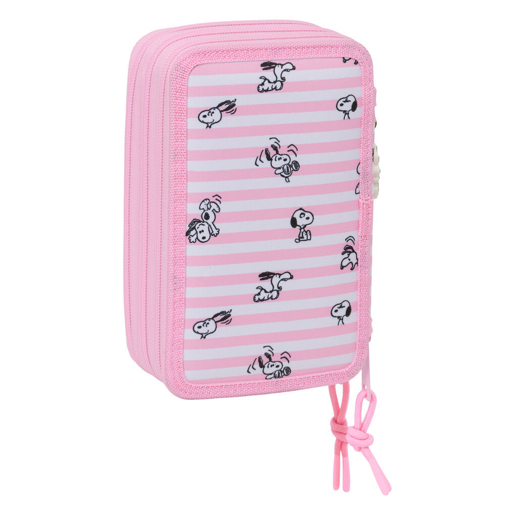 Snoopy triple pencil case 37pcs