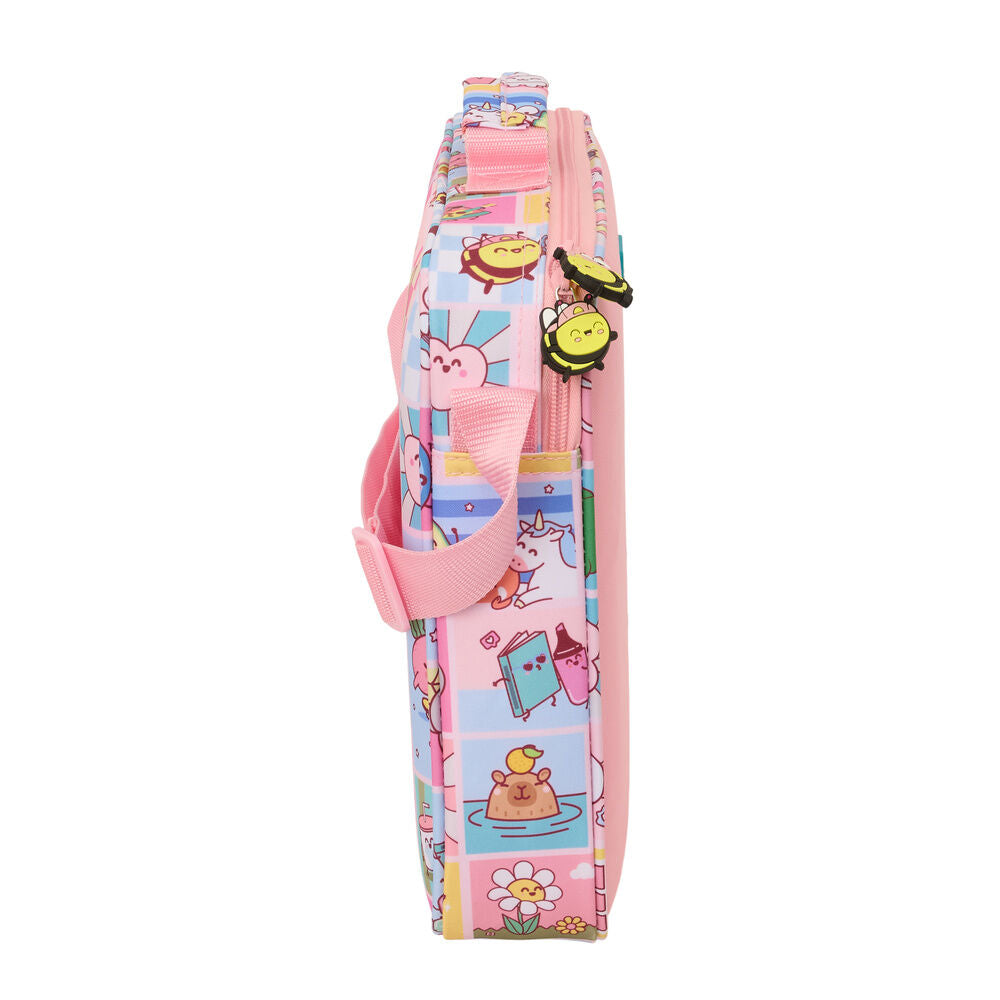 Mr. Wonderful Comic school briefcase