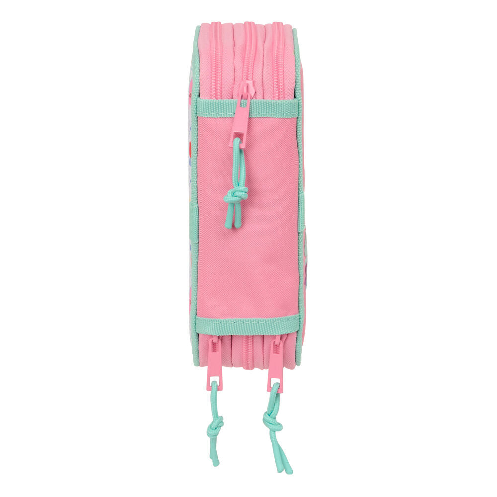Gabby's Dollhouse triple pencil case 37pcs