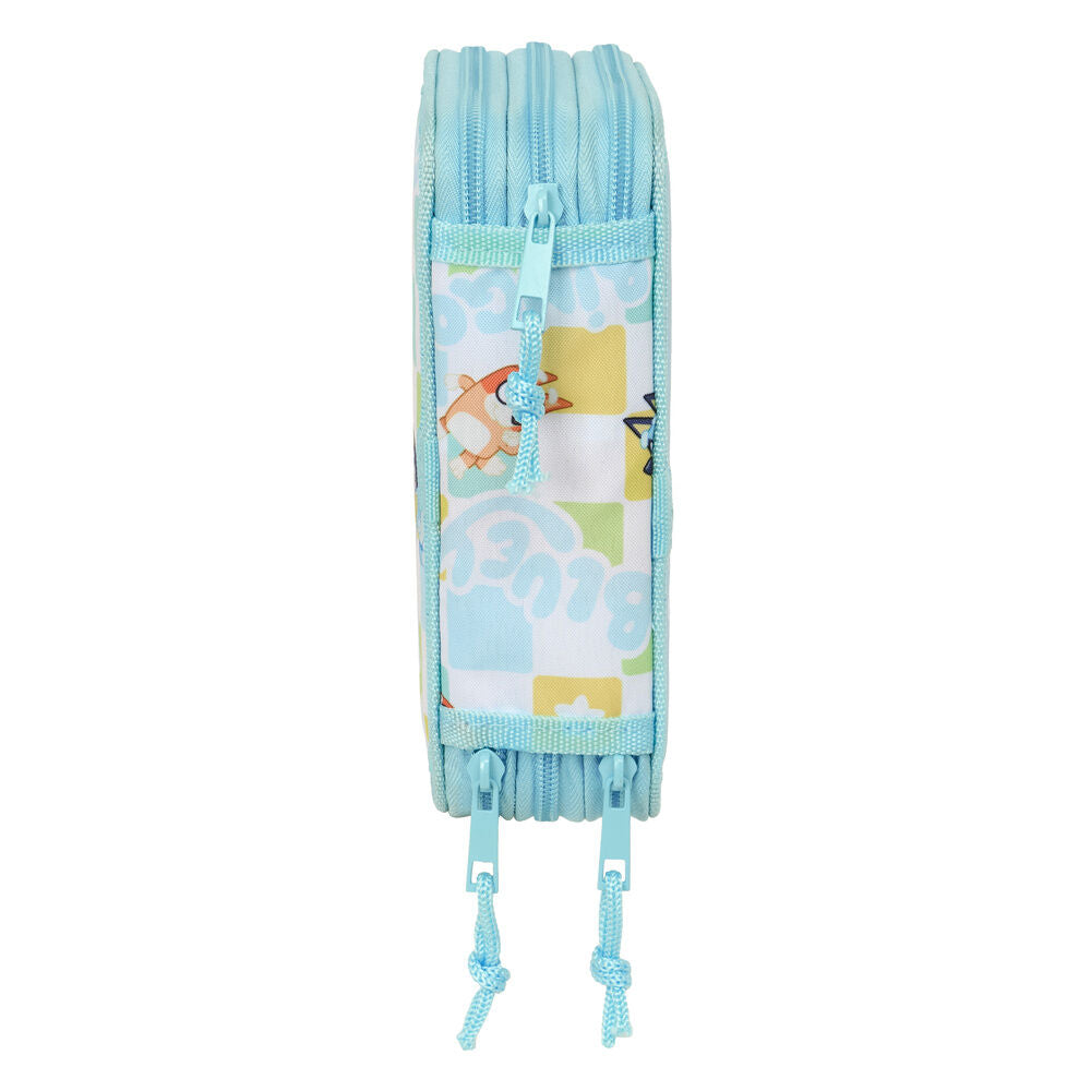 Bluey Ready triple pencil case 37pcs