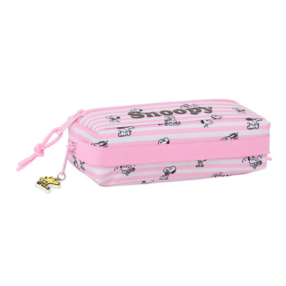 Snoopy triple pencil case Nerdscape