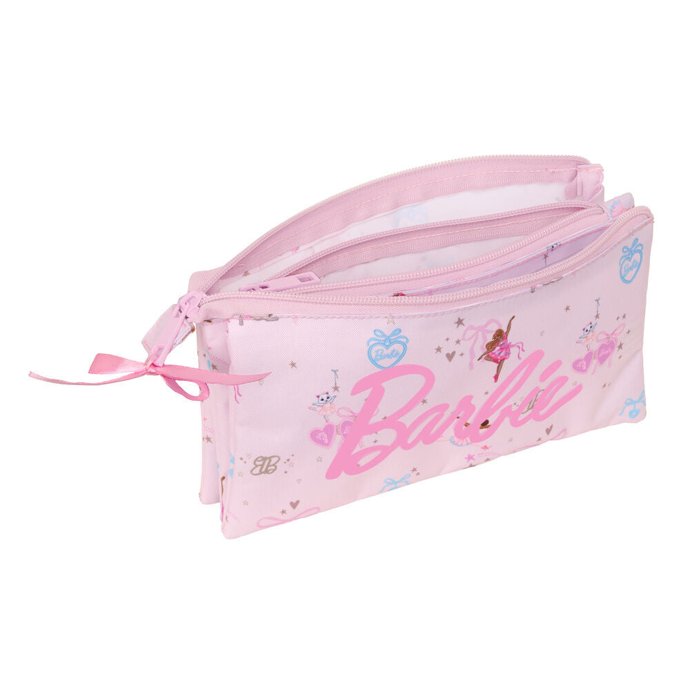 Barbie Ballet triple pencil case
