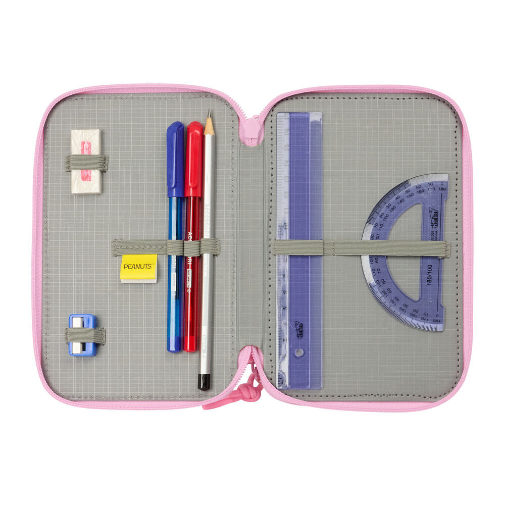 Snoopy triple pencil case 37pcs