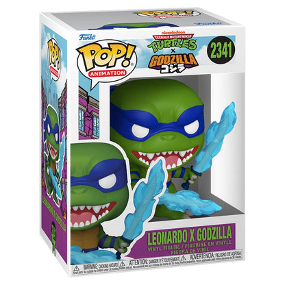 POP figure Teenage Mutant Ninja Turtles x Godzilla - Leonardo X Godzilla