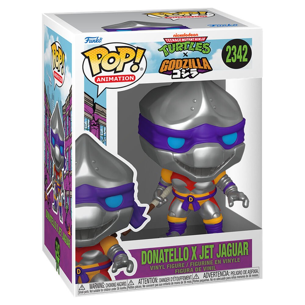 POP figure Teenage Mutant Ninja Turtles x Godzilla - Donatello x Jet Jaguar