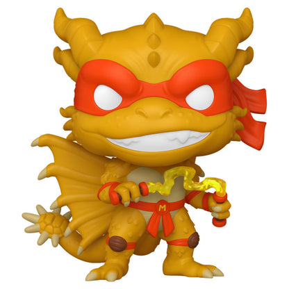 POP figure Mutant Ninja Turtles x Godzilla- Michelangelo X Ghidorah