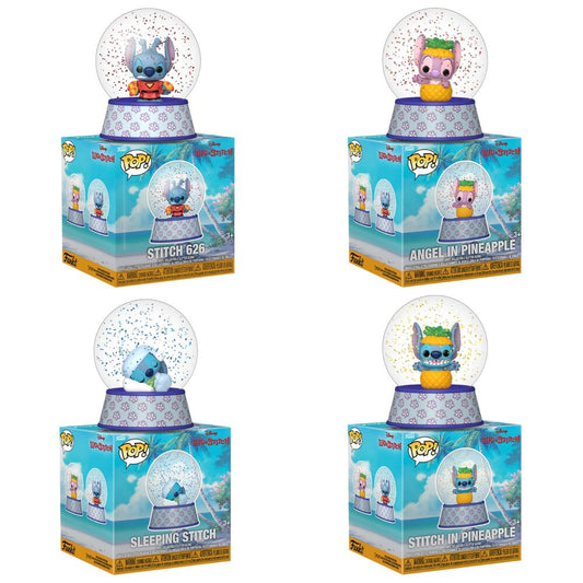assorted Mystery Mini Snow globe figure Disney Stitch