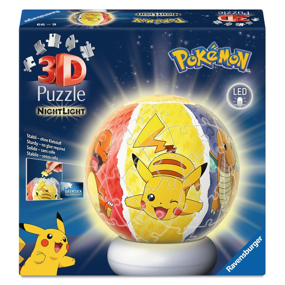 Pokemon Nightlight puzzleball Nerdscape