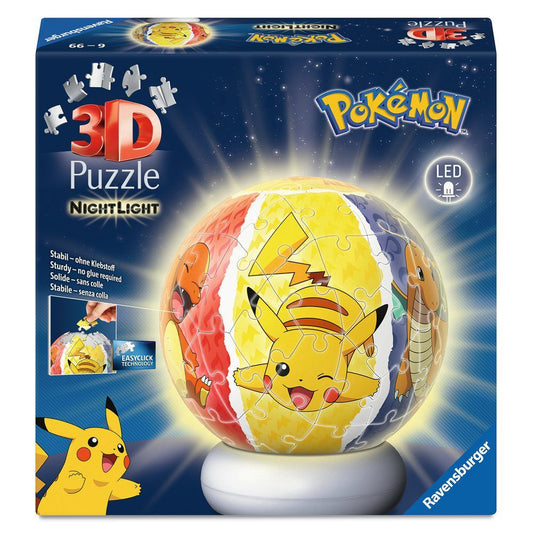 Pokemon Nightlight puzzleball Nerdscape
