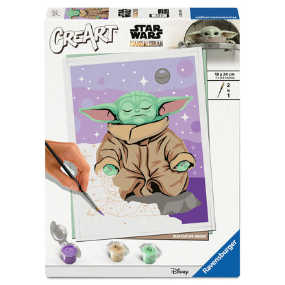 Star Wars Grogu CreArt painting kit Nerdscape