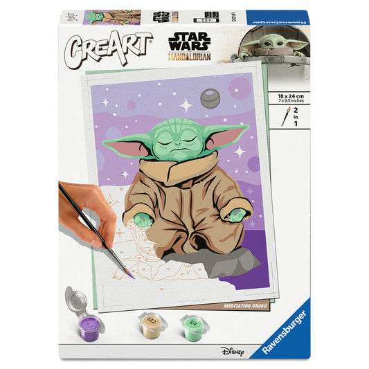 Star Wars Grogu CreArt painting kit