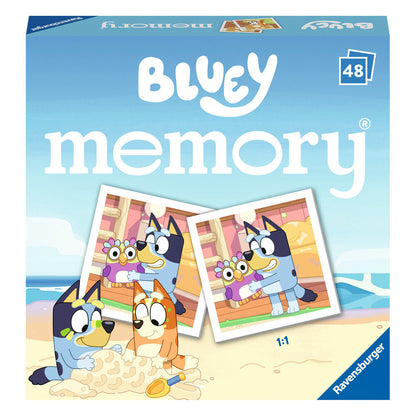Bluey pocket memory game