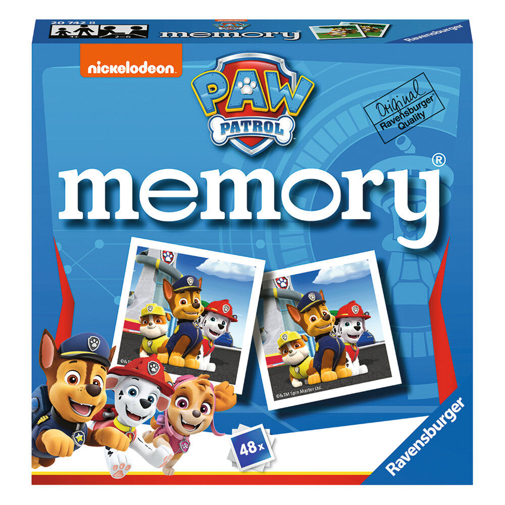 Paw Patrol pocket memory game Nerdscape