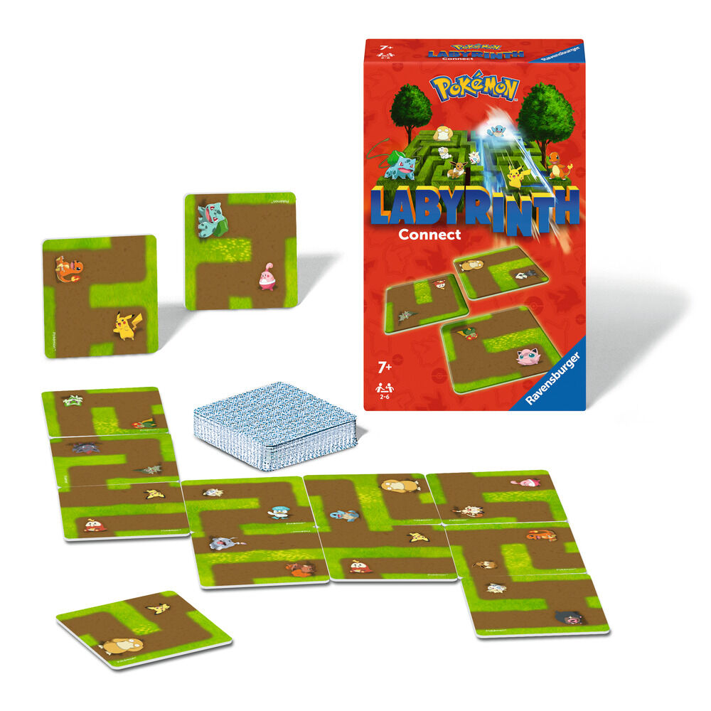 Pokemon Labyrinth Connect board game Nerdscape