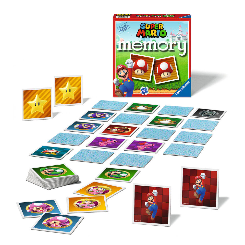Super Mario memory game