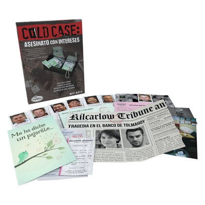 Murder with interest cold case board game