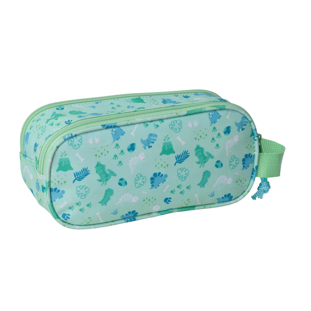 Dino 3D double pencil case