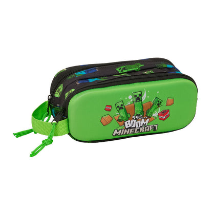 Minecraft 3D double pencil case Nerdscape