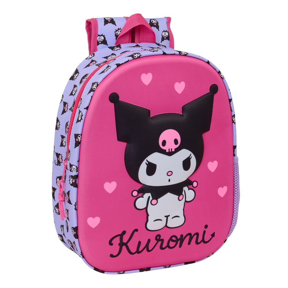Hello Kitty Kuromi 3D backpack 33cm Nerdscape