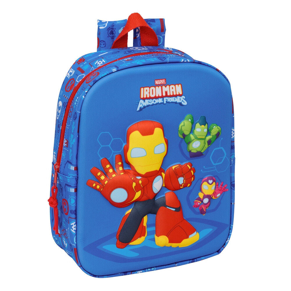 Marvel Iron Man 3D backpack 27cm Nerdscape