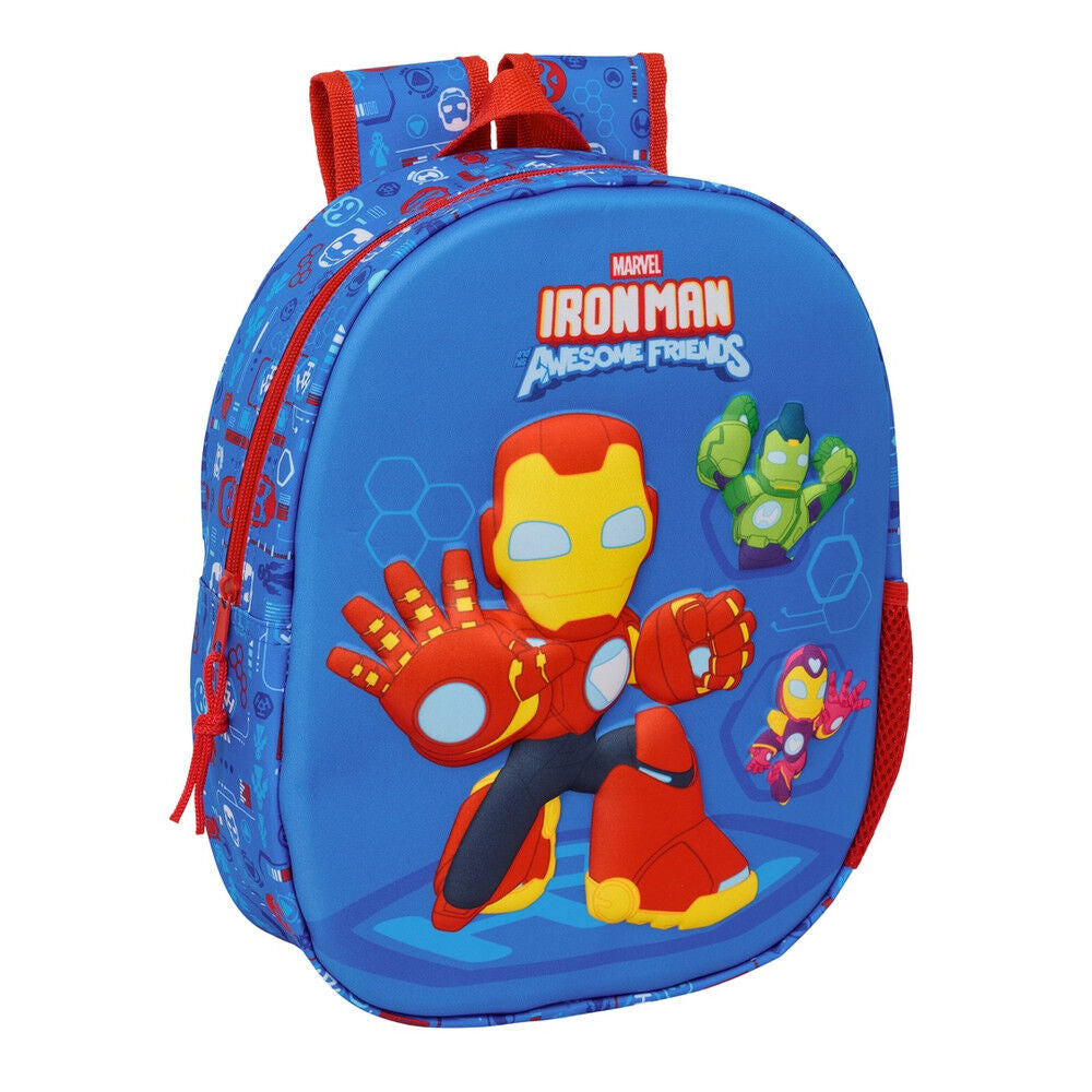 Marvel Iron Man 3D backpack 33cm Nerdscape