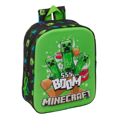 Minecraft 3D backpack 27cm Nerdscape