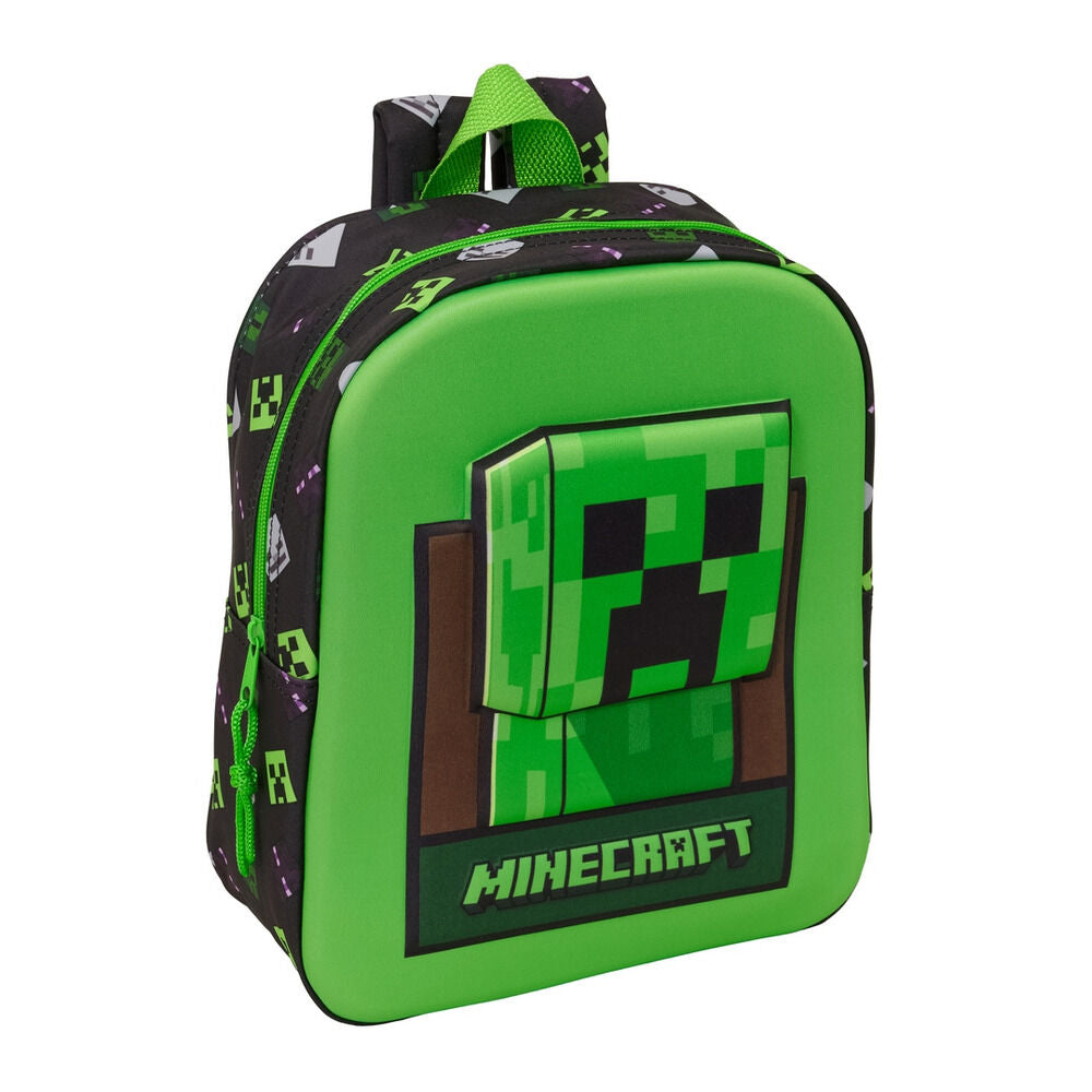 Minecraft 3D backpack 27cm Nerdscape