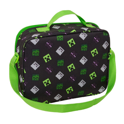 Minecraft 3D thermal lunch bag Nerdscape