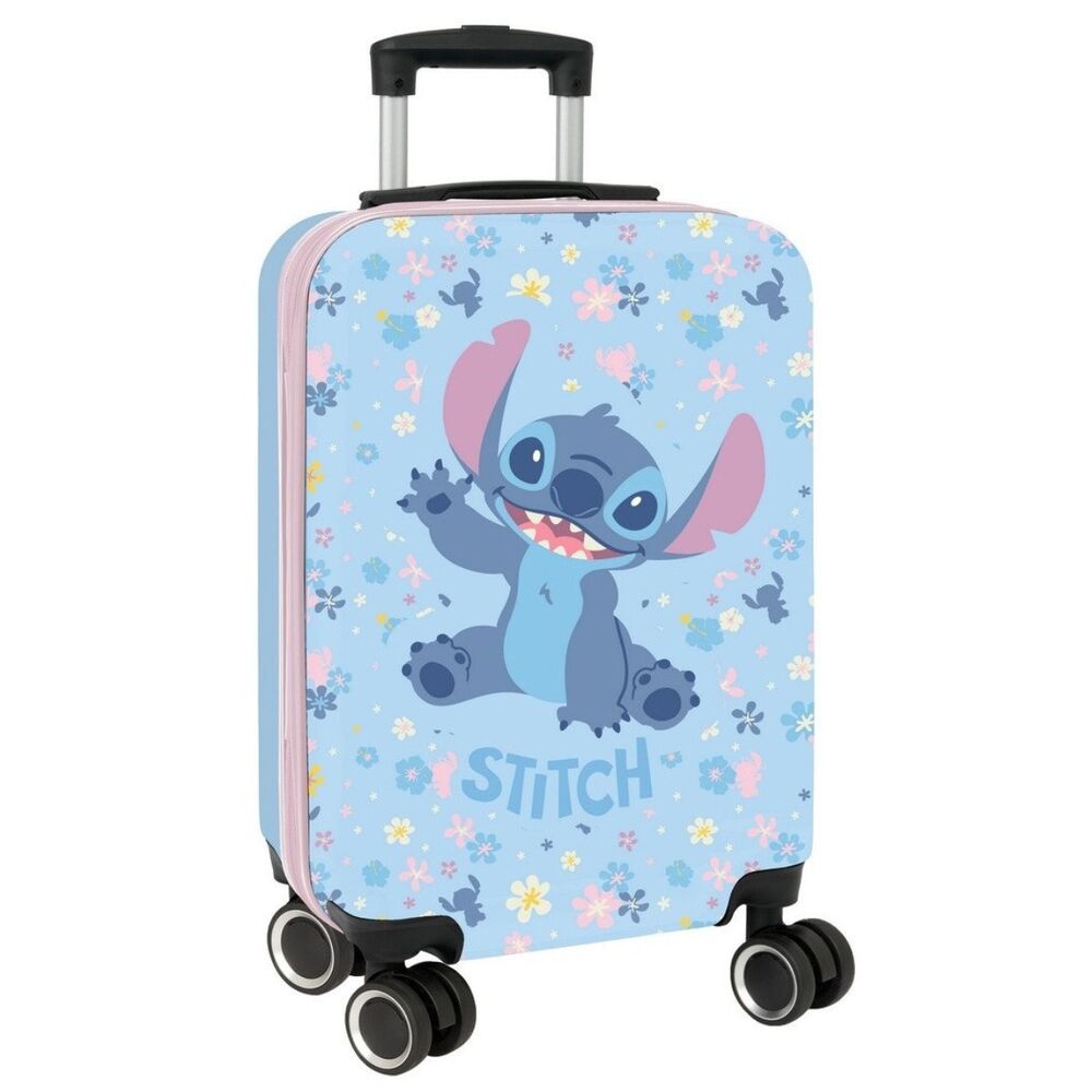 Disney Stitch Happy ABS trolley suitcase 55cm