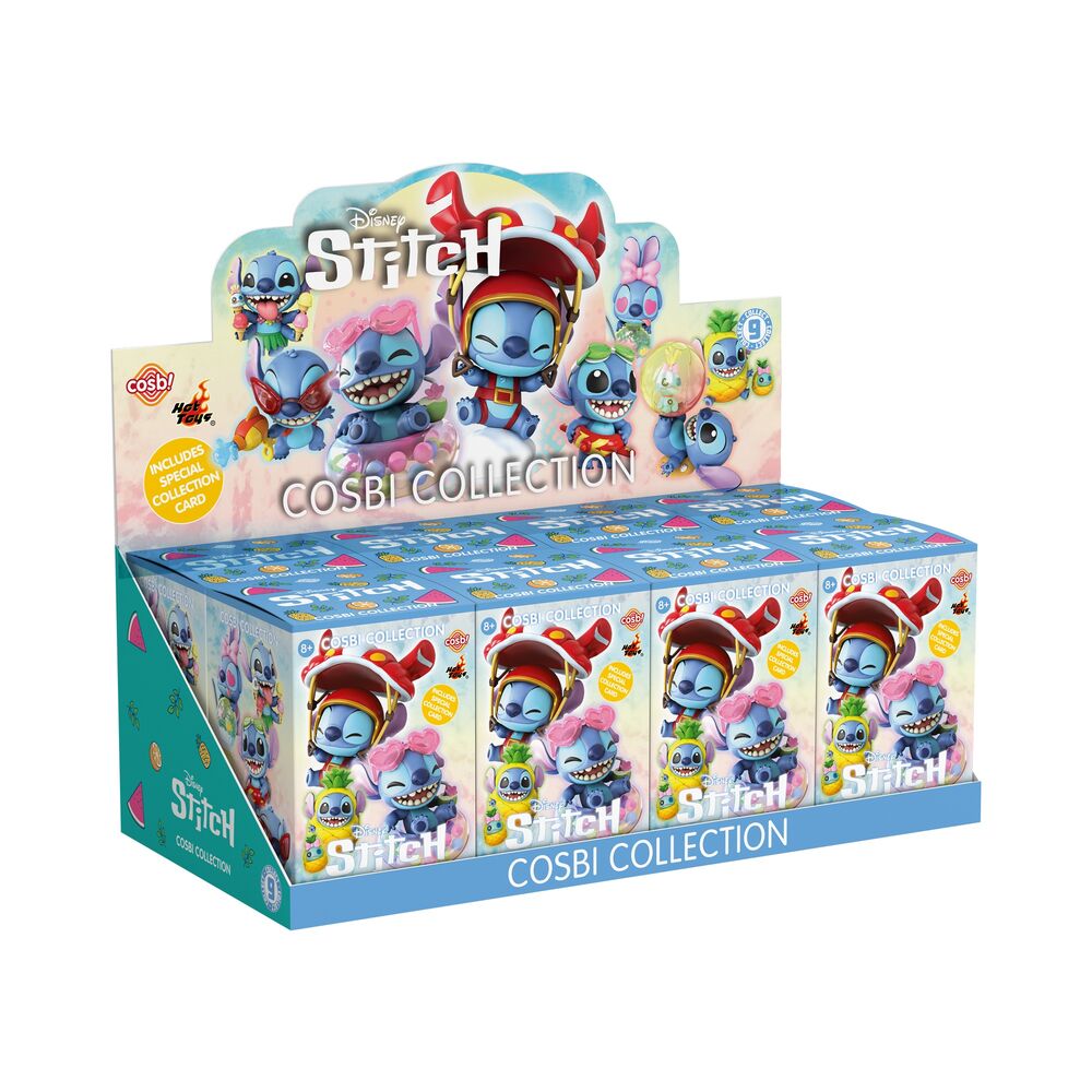 Disney Stitch - Stitch on Holiday Cosbi assorted surprise figure Nerdscape