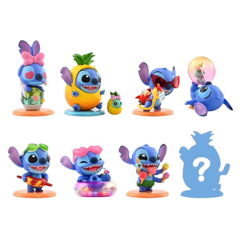 Disney Stitch - Stitch on Holiday Cosbi assorted surprise figure Nerdscape