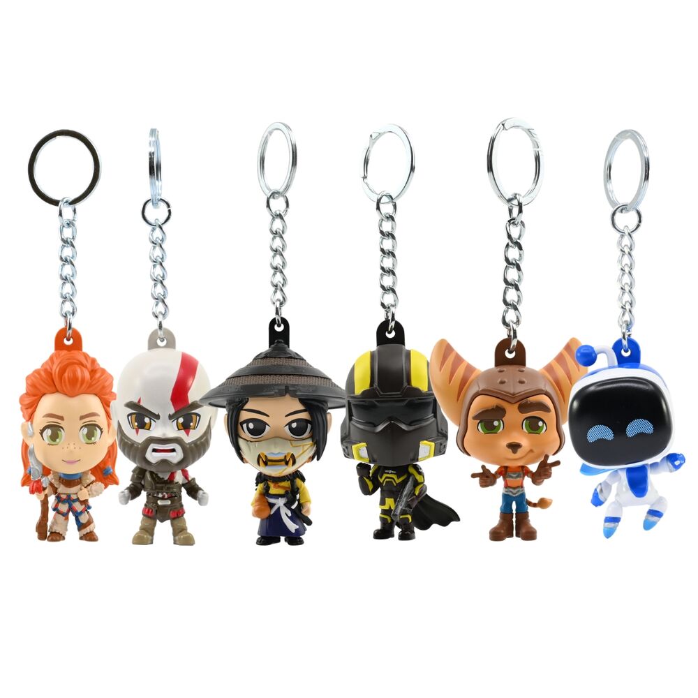 PlayStation Pocket Hero assorted surprise keychain figure 5,5cm