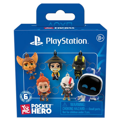 PlayStation Pocket Hero assorted surprise keychain figure 5,5cm