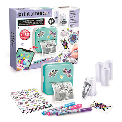 Photo Creator Wireless instant pocket printer