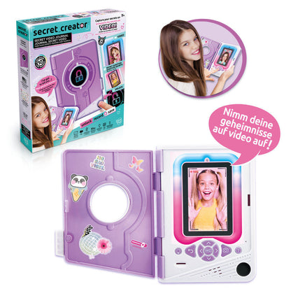 Photo Creator Secret video journal fingerprint