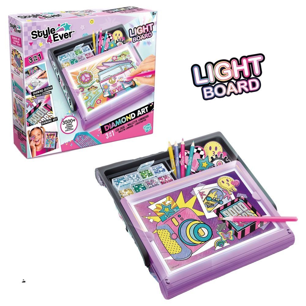 Style 4Ever diamond handicraft case light board