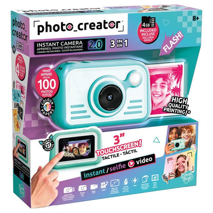 Photo Creator Instant digital camera touchscreen 2.0