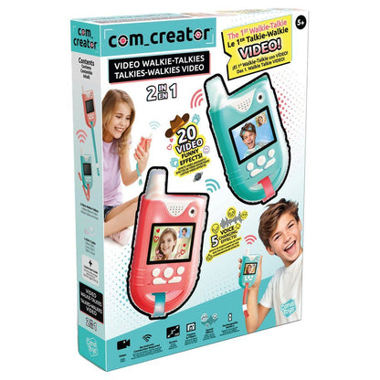 Photo Creator Walkie talkies video pantalla LCD